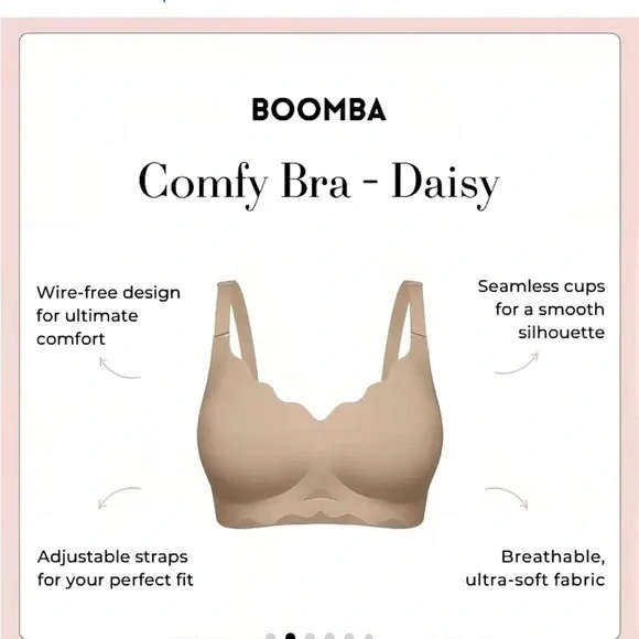 Boomba white bra - Picture 2 of 9